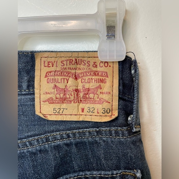 Vintage Levi stratus boot cut jeans size 32x30 - Picture 7 of 10